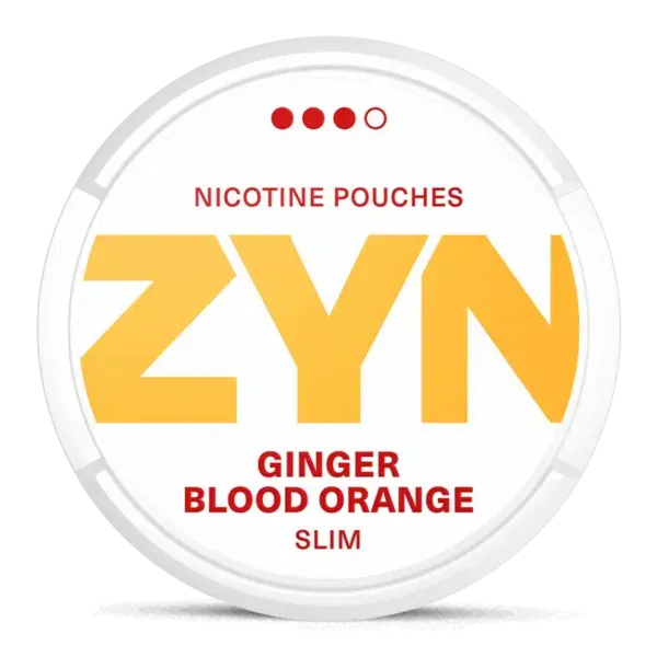 zyn ginger blood orange