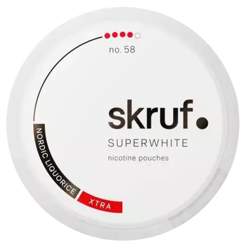 skruf nordic liquorice x strong